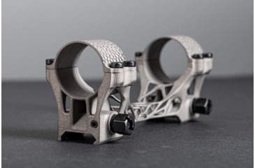 Image of EAW EAW Bionic 3D Printed Titanium Scope Mount w/Screw, Diameter 30mm, Height 18mm, Silver/Grey, Small, 481333018021