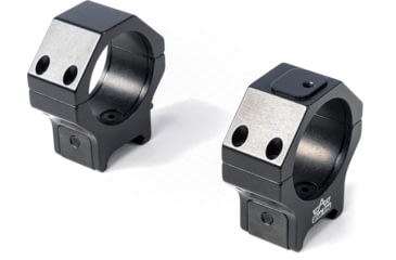 Image of EAW Tactical Shape Blue Line Roll Off Scope Mount, Diameter 36mm, Height 10mm, Screw, Black, Small, 472003610021