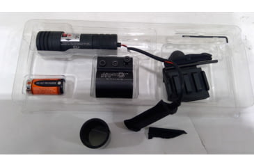 Image of EDEMO AimShot 1mW IR Laser w/ QR Rail Mount and Rail Mounted Pressure Switch KT9172, EDEMO1