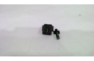 Image of EDEMO HiViz Litewave H3 Tritium/Litepipe Sight Set, S&amp;W M&amp;P Shield, MPSN321, EDEMO1