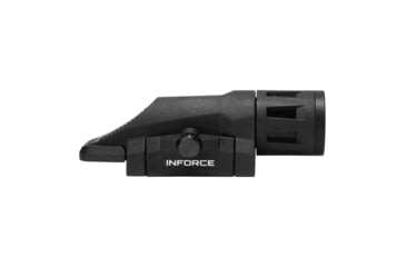 Image of EDEMO, INFORCE Multifunction Weapon Mounted White/IR Light, CR123A, 400 Lumens, Black, IF71004