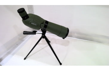Image of EDEMO Konus Konuspot 60C 20-60x60mm Spotting Scope with Tripod, Rubber, Green, 7125, EDEMO1