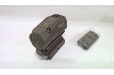 Image of EDEMO SIG SAUER OPMOD Romeo5 X 1x20mm Compact Reflex Red Dot Sight, 2 MOA Dot Reticle, Flat Dark Earth SOR52111, EDEMO3