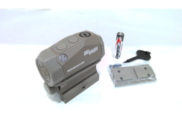 Image of EDEMO SIG SAUER OPMOD Romeo5 XDR 1x20mm Compact Reflex Red Dot Sight, 2 MOA Dot/65 MOA Circle Dot Reticle, Flat Dark Earth SOR52112, EDEMO5