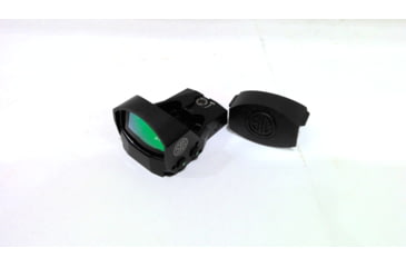 Image of EDEMO SIG SAUER Romeo 1 Reflex Sight, 1x30mm, 6 MOA Red Dot, 1.0 MOA Adjustable, Black, Medium, SOR11600, EDEMO4