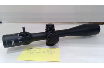 Image of EDEMO SIG SAUER Tango4 6-24x50mm Rifle Scope 30mm Tube, First Focal Plane, Black, Dev-L MRAD Illuminated Reticle, Mil Rad, SOT46114, EDEMO1