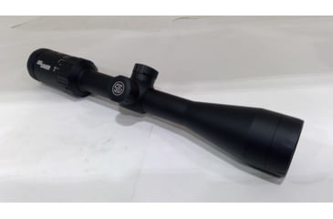 Image of EDEMO SIG SAUER Whiskey3 3-9x40mm Rifle Scope 1 inch Tube, Second Focal Plane, Black, Quadplex Reticle, MOA, SOW33202, EDEMO1