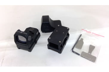Image of EDEMO SightMark 1x Mini Shot A-Spec Reflex Sight, Red Reticle, 2 MOA, 1 MOA, 25 yd, Black, SM26045, EDEMO1