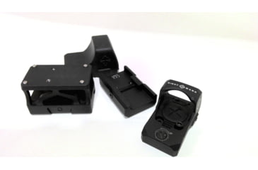 Image of EDEMO SightMark 1x Mini Shot A-Spec Reflex Sight, Red Reticle, 2 MOA, 1 MOA, 25 yd, Black, SM26045, EDEMO2