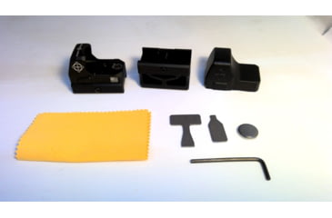 Image of EDEMO SightMark 1x Mini Shot A-Spec Reflex Sight, Red Reticle, 2 MOA, 1 MOA, 25 yd, Black, SM26045, EDEMO7
