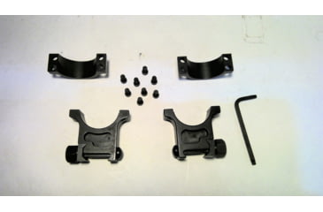Image of EDEMO Trijicon AccuPoint 30mm Rifle Scope Rings, 30 mm Tube, Extra High, Black, AC22014, EDEMO1