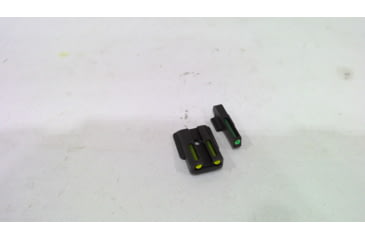 Image of USED TruGlo Brite-Site Tritium/Fiber Optic Green/Yellow Sight for Ruger LC Pistols, TG-TG131RT2Y, EDEMO1, Used, Condition Like New, Inspect and Rebox