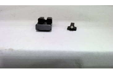 Image of EDEMO TruGlo Tritium Pro Handgun Sight Set for 1911 Novak 260/450, White Focus Lock Ring, TG-TG231N1W, EDEMO1