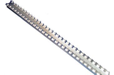 Image of EGW Picatinny Rail Scope Mount Extrusion w/ Slots 2092, 32 inch, silver