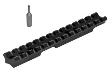 Image of Evolution Gun Works Knight Bolt Action Muzzleloader Picatinny Scope Mount 20 Moa, Black, 46402