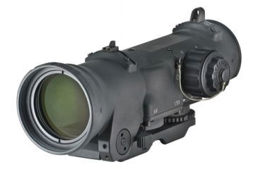 Image of Elcan SpecterDR Dual Role 1.5-6x Optical Sight, Integral A.R.M.S. Picatinny Mount, Anti-Reflection Device, 5.56, CX5455 Ballistic Reticle, Black, DFOV156-C1