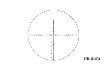 Image of Element Optics Helix Gen 2 6-24x50mm 30mm Tube Rifle Scope, First Focal Plane, APR-1C MOA Reticle, Black, 50106