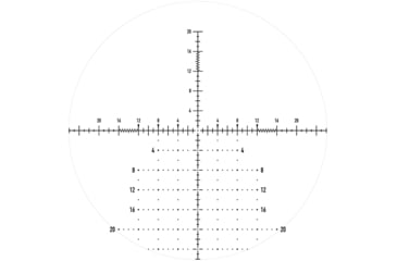 Image of Element Optics Helix Rifle Scope, 6-24x50mm, 30mm Tube, First Focal Plane, APR-2D MOA Reticle, Matte Black, ELE50045