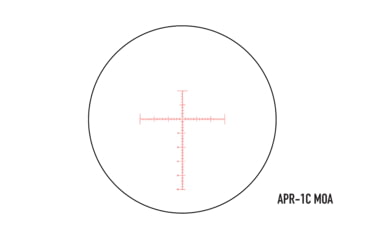 Image of Element Optics Immersive Series 10x40mm Rifle Scope, MOA APR-1C Reticle, Black, ELE50074