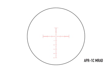 Image of Element Optics Immersive Series 14x50mm Rifle Scope, MRAD APR-1C Reticle, Black, ELE50075