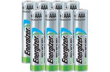 Image of Energizer Eco Advanced AAA Battery,Pack of 8 XR92BP-8