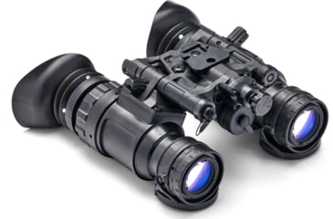 Image of EOTech BinoNV 1x w/ Wilcox G24 Mount, ESA Gen III, White Phosphor, Black, EOT-BINO-AI-B