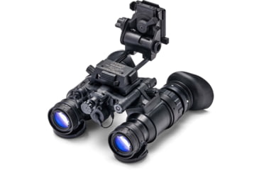 Image of EOTech BinoNV 1x w/ Wilcox G24 Mount, ESA Gen III, White Phosphor, Black, EOT-BINO-AI-B
