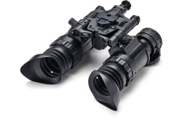 Image of EOTech BinoNV 1x w/ Wilcox G24 Mount, ESA Gen III, White Phosphor, Black, EOT-BINO-AI-B