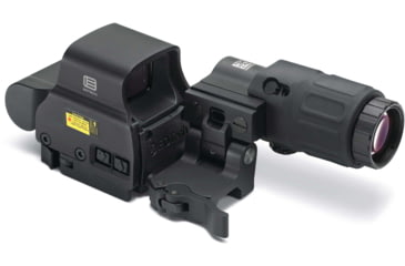 Image of EOTech HHS-II Holographic Reflex Red Dot Sight, 1 MOA Dot Reticle, Black, HHS II