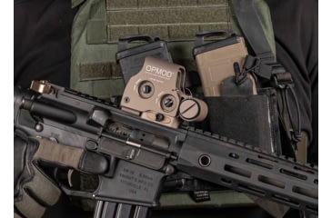 Image of EOTech OPMOD EXPS 3 Holographic Reflex Red Dot Sight, 4 MOA Dot Reticle, Tan, EXPS3-4 TAN OP