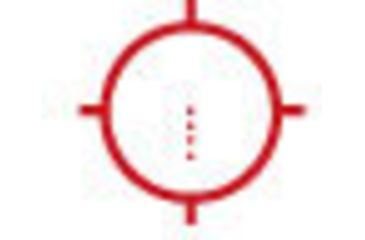 Image of EOTech HWS EXPS 3 Circle Red Dot Sight, 4-Dot Reticle, w/ Standard, Black, EXPS3-4
