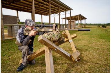 Image of EOTech Vudu Rifle Scope, 3.5-18x50mm, 34mm Tube, First Focal Plane, H59 Reticle, Black, VDU3-18FFH59