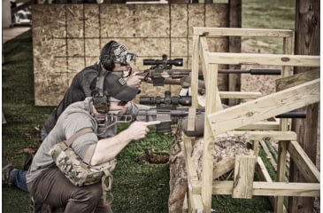 Image of EOTech Vudu Rifle Scope, 5-25x50mm, 34mm Tube, First Focal Plane, MD3 Reticle, Hard Anodized, Black, VDU5-25FFMD3