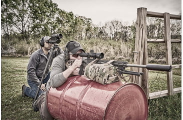 Image of EOTech Vudu Rifle Scope, 5-25x50mm, 34mm Tube, First Focal Plane, MD3 Reticle, Hard Anodized, Black, VDU5-25FFMD3