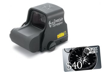 Image of Eotech Zombie Stopper Red Dot Holographic Sight w/ Biohazard Reticle Z-EE with FREE 40 OpticsPlanet.com Gift Certificate