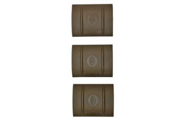 Image of Ergo Grip Full Cover Short Rail Covers 5-Slot 3 Pack OD Green 4360-3PK-OD