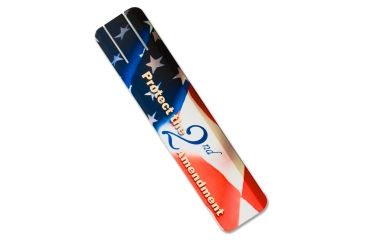 Image of Ergo Grip Graphic Full Rail Cover 2pc. Set-2nd Amendment 4340-2NDAMEND