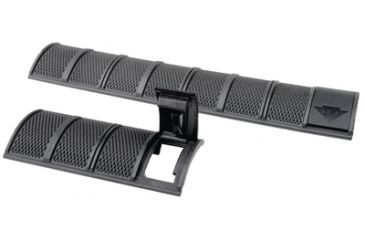 Image of Ergo Grip LowPro Eight Panel Locking Rail Covers 16-Slot Rigid Black 4367-L8-BK
