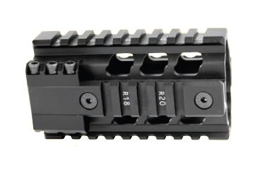 Image of Ergo Grip Z-rail Free Float Pistol Length, 4.250in Length AR Rail System 4805