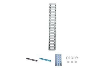 Image of ERGO Grips 18-Slot Ladder LowPro Rail Covers, Arctic Camo, Black, Blue, Cobalt Camo, Coyote Brown, Flat Dark Earth