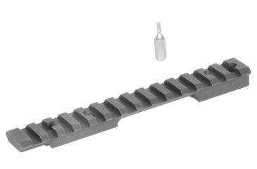 Image of Evolution Gun Works HD Howa Mini Action Picatinny Ambidextrous Scope Mount 20 MOA, Black, 81062