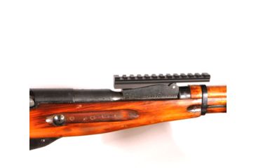 Image of Evolution Gun Works HD Mosin Nagant 91/30 Picatinny Scope Mount 0 MOA, 5.094 in, Aluminum, Hardcoat Matte Black, 80244