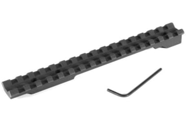 Image of Evolution Gun Works Picatinny Rail Scope Mount, Mauser 98 LR 3-Hole, 0 MOA, 6.670in, Aluminum, Matte Black, 47020