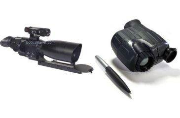 Image of 2-PC Extreme Night Hunting Kit - Raytheon Thermal-Eye Camera and ATN Night Vision Rifle Scope