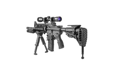 Image of FAB Defense Gen-II Tactical Pivoting QR Vertical Foregrip w/ Integrated Bipod, FX-TPODG2B
