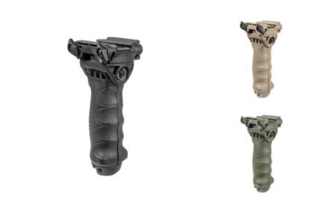 Image of FAB Defense T-POD G2 Rotating Tactical Foregrip &amp; Bipod, Black, Flat Dark Earth, OD Green