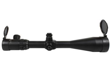 Image of Factory Demo F Sightmark Triple Duty 10-40x56mm Rifle Scope, Matte Black, Duplex Reticle - SM13018DX