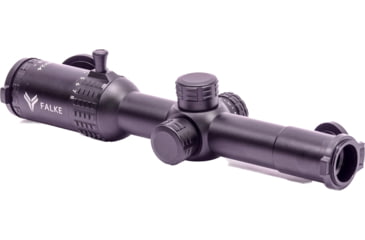 Image of Falke TAC 1-8x24mm Rifle Scope, 30mm Tube, Second Focal Plane, MilDot Reticle, Black, One Size, FAL32-0026