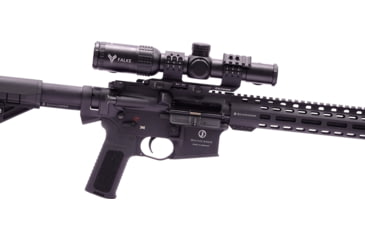 Image of Falke TAC 1-8x24mm Rifle Scope, 30mm Tube, Second Focal Plane, MilDot Reticle, Black, One Size, FAL32-0026