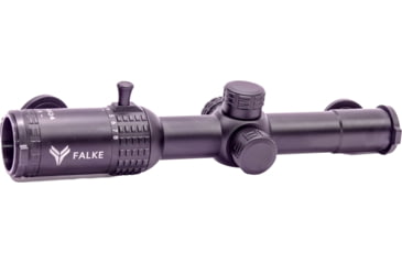 Image of USED Falke TAC 1-8x24mm Rifle Scope, 30mm Tube, Second Focal Plane, MilDot Reticle, Black, One Size, FAL32-0026, EDEMO1, Condition Like New, Inspect and Rebox